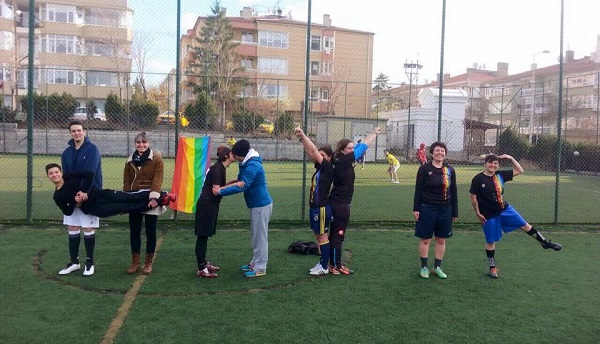 Sportif Lezbon&rsquo;dan &lsquo;hayır&rsquo; fotoğrafı Kaos GL - LGBTİ+ Haber Portalı
