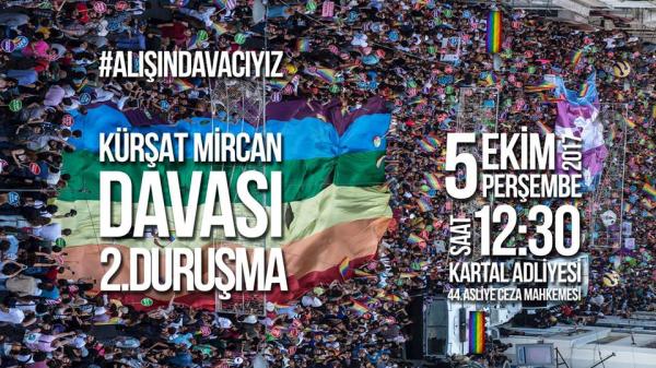 Onur yürüyüşlerine tehdit davasında 2. duruşma Kaos GL - LGBTİ+ Haber Portalı