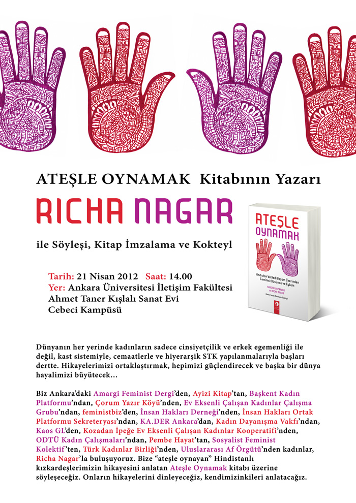 Yazar Richa Nagar&rsquo;la Buluşuyoruz Kaos GL - LGBTİ+ Haber Portalı