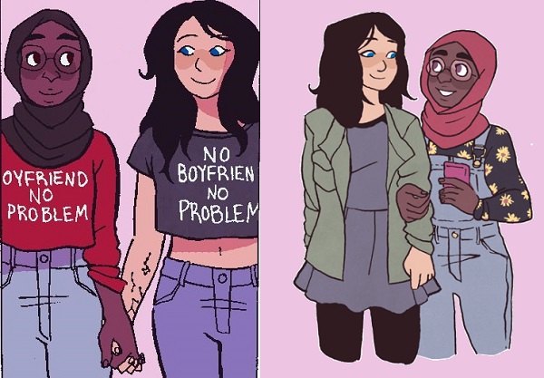 Çizgilerde aşk yaşayan üç kadının hikâyesi: Norma, Shaula ve Phoebe Kaos GL - LGBTİ+ Haber Portalı