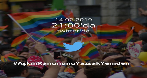 #AşkınKanununuYazsakYeniden trend topic Kaos GL - LGBTİ+ Haber Portalı