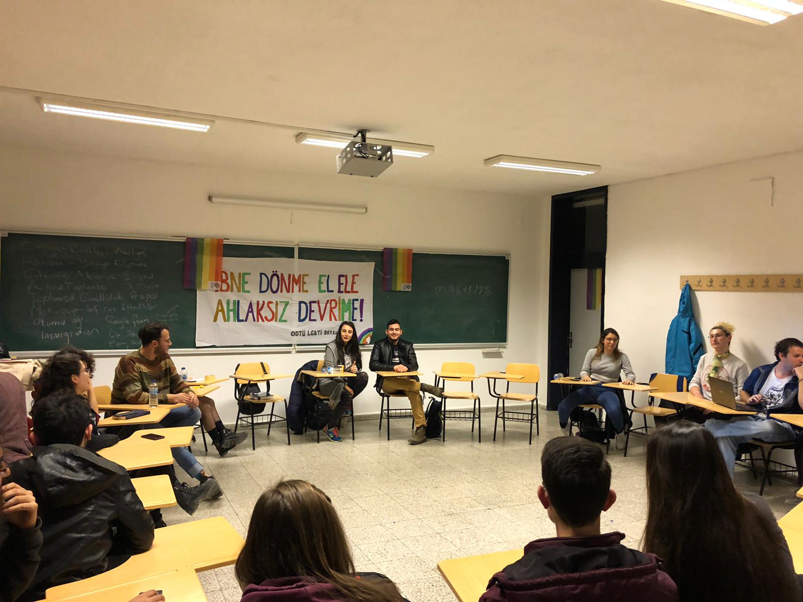 ODTÜ LGBTİ+ “Yalnız Değilsin” dedi Kaos GL - LGBTİ+ Haber Portalı