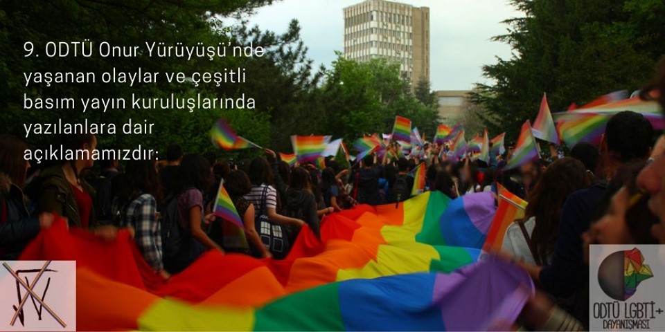 ODTÜ LGBTİ+: ODTÜ’ye saldırının birincil kaynağı iktidarın artan LGBTİ+fobisidir Kaos GL - LGBTİ+ Haber Portalı