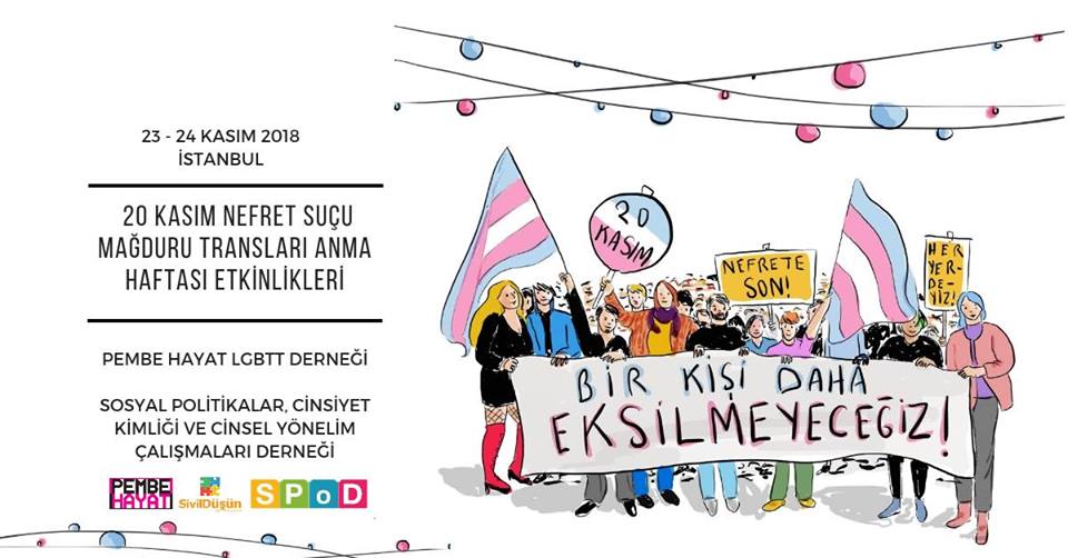 20 Kasım programı açıklandı Kaos GL - LGBTİ+ Haber Portalı