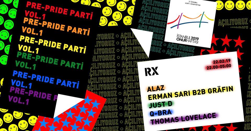 Pre-Pride Parti Vol.1 geliyor: “Açılıyoruz!” Kaos GL - LGBTİ+ Haber Portalı