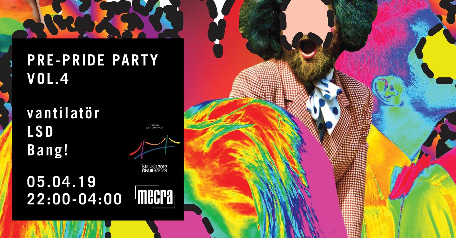 Pre-Pride Parti Vol.4 geliyor Kaos GL - LGBTİ+ Haber Portalı