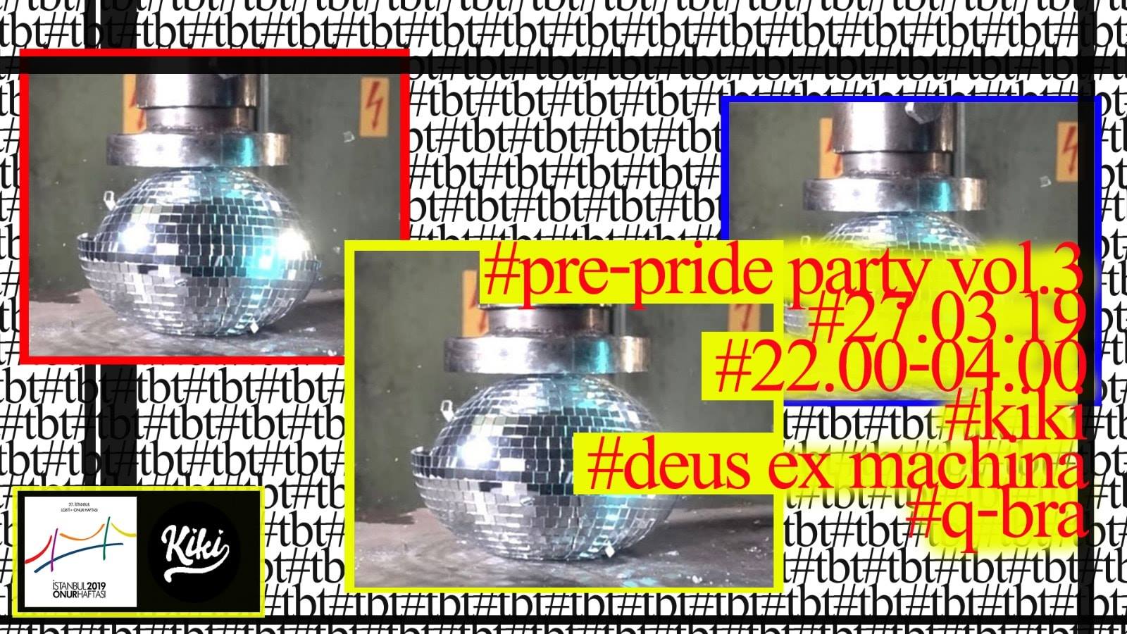 Pre-Pride Parti Vol.3 geliyor: #tbt Kaos GL - LGBTİ+ Haber Portalı