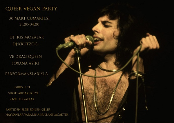 Queer Vegan Parti yeniden! Kaos GL - LGBTİ+ Haber Portalı