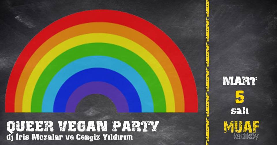 Yaralı atlar için: Queer Vegan Parti! Kaos GL - LGBTİ+ Haber Portalı