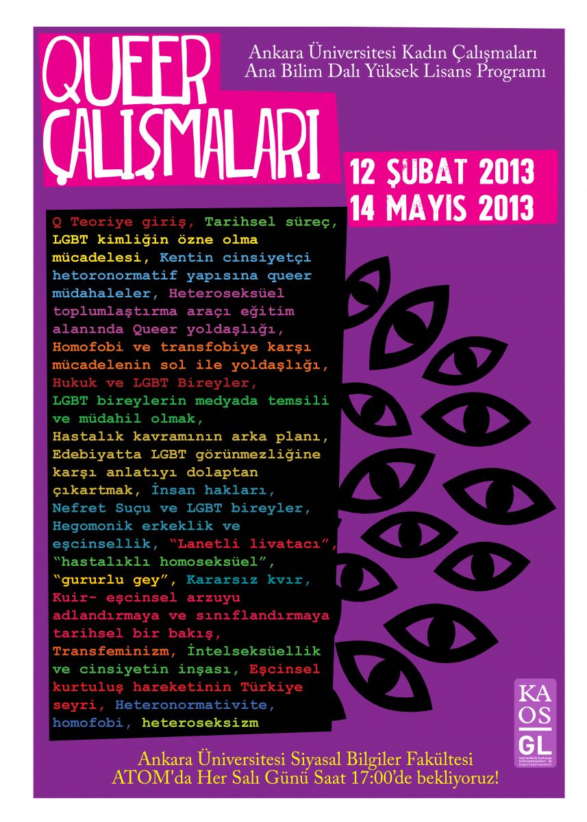 Queer Çalışmaları Esmeray&rsquo;ın Yırtık Bohçasıyla Ahmet Taner Kışlalı Salonunda Kaos GL - LGBTİ+ Haber Portalı