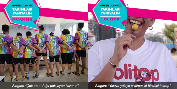 Queer Olympix, takımlarını tanıtıyor Kaos GL - LGBTİ+ Haber Portalı