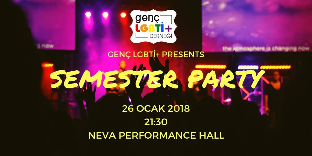Genç LGBTİ+’dan Semester Party Kaos GL - LGBTİ+ Haber Portalı