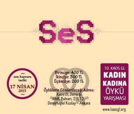 Kadın Kadına Öykü Yarışması "Ses" temasıyla 10. kez çağırıyor Kaos GL - LGBTİ+ Haber Portalı