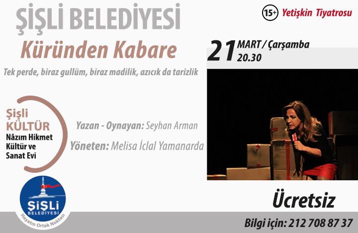 Küründen Kabare, Şişli’de! Kaos GL - LGBTİ+ Haber Portalı