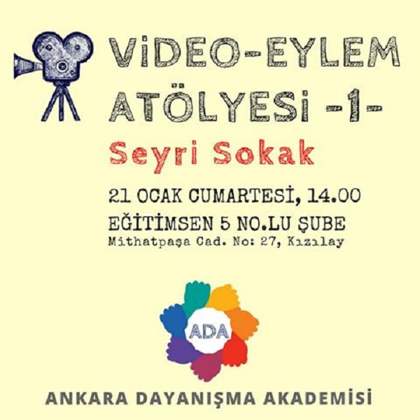 Seyri Sokak, Video-Eylem Atölyesine bekliyor Kaos GL - LGBTİ+ Haber Portalı
