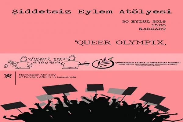 Queer Olympix, Şiddetsiz Eylem Atölyesi’nde Kaos GL - LGBTİ+ Haber Portalı