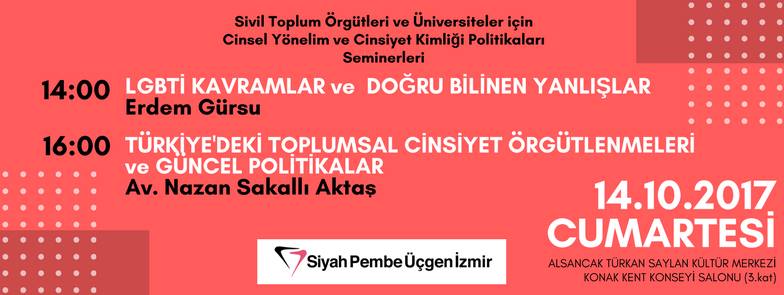 Siyah Pembe Üçgen Seminerleri başlıyor! Kaos GL - LGBTİ+ Haber Portalı