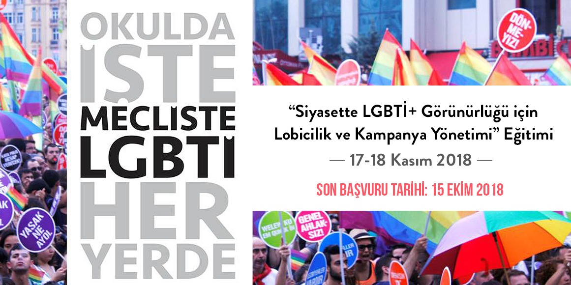 “Siyasette LGBTİ+ Görünürlüğü için Lobicilik ve Kampanya Yönetimi” kampı başvuruya açıldı Kaos GL - LGBTİ+ Haber Portalı
