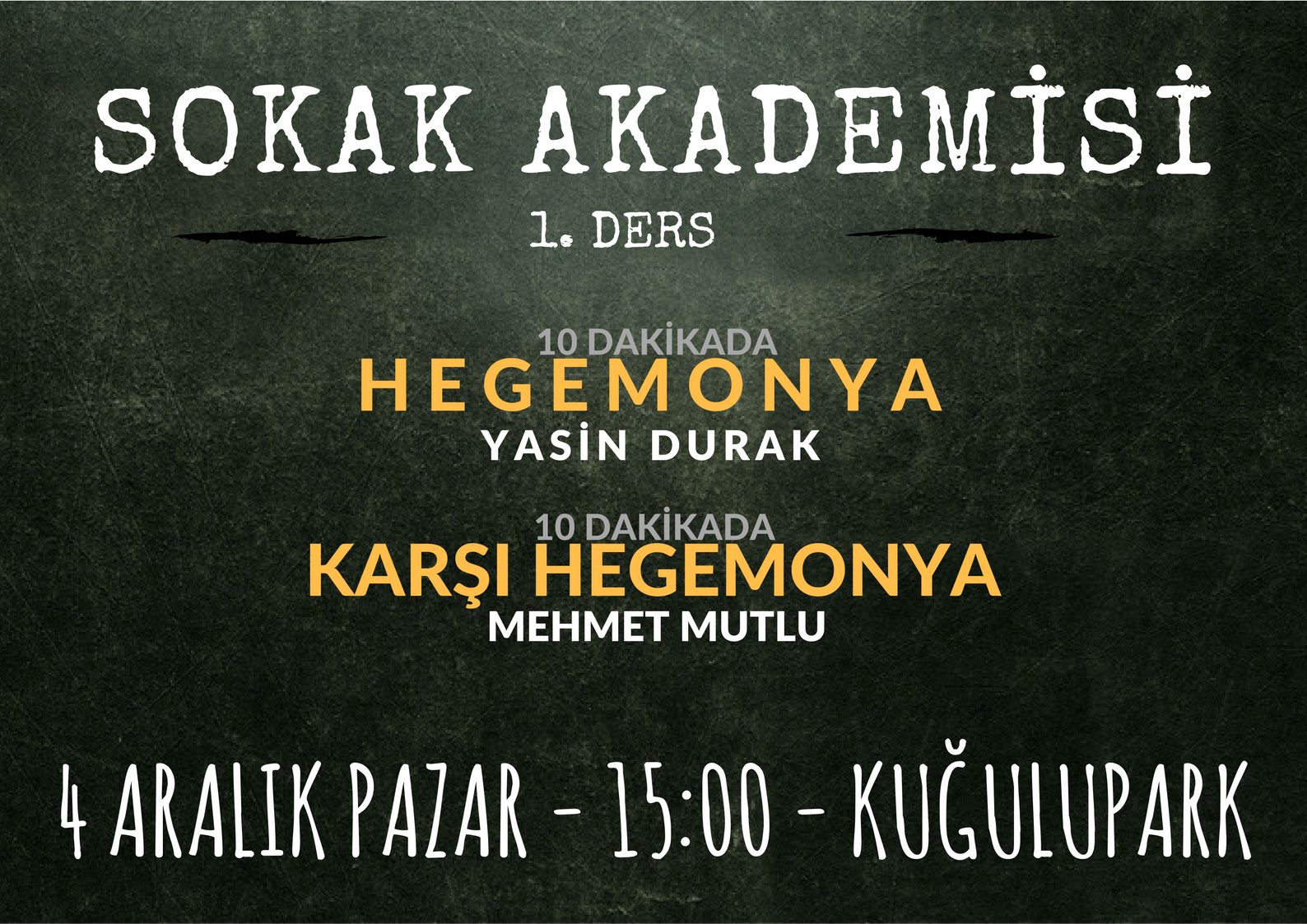 Sokak Akademisi ilk ders dönemi başlıyor! Kaos GL - LGBTİ+ Haber Portalı