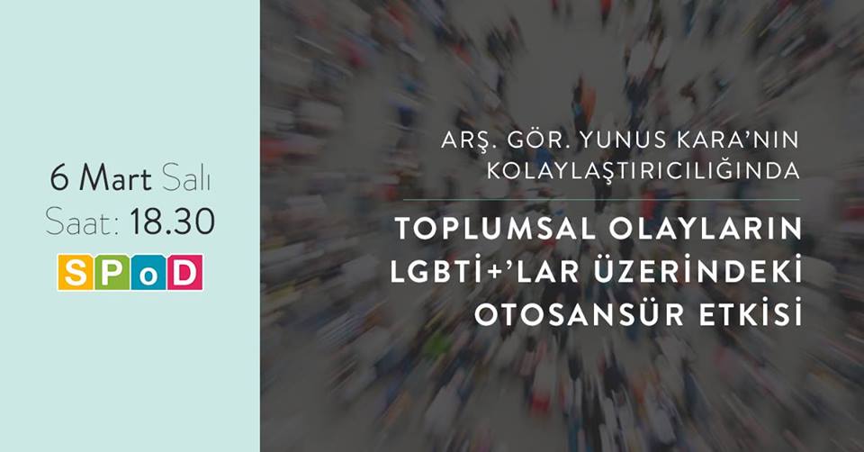 Toplumsal olaylar kendimizi sansürlememize sebep oluyor mu? Kaos GL - LGBTİ+ Haber Portalı
