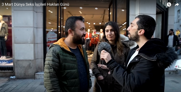 SPoD İstiklal Caddesi’nde seks işçilerinin haklarını sordu Kaos GL - LGBTİ+ Haber Portalı