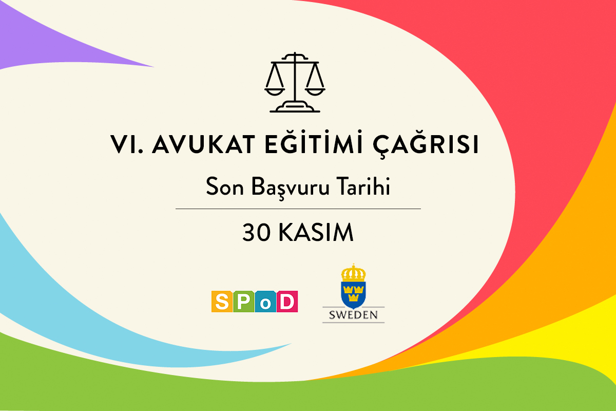 SpoD&rsquo;un Avukat Eğitimi&rsquo;ne başvurdunuz mu? Kaos GL - LGBTİ+ Haber Portalı