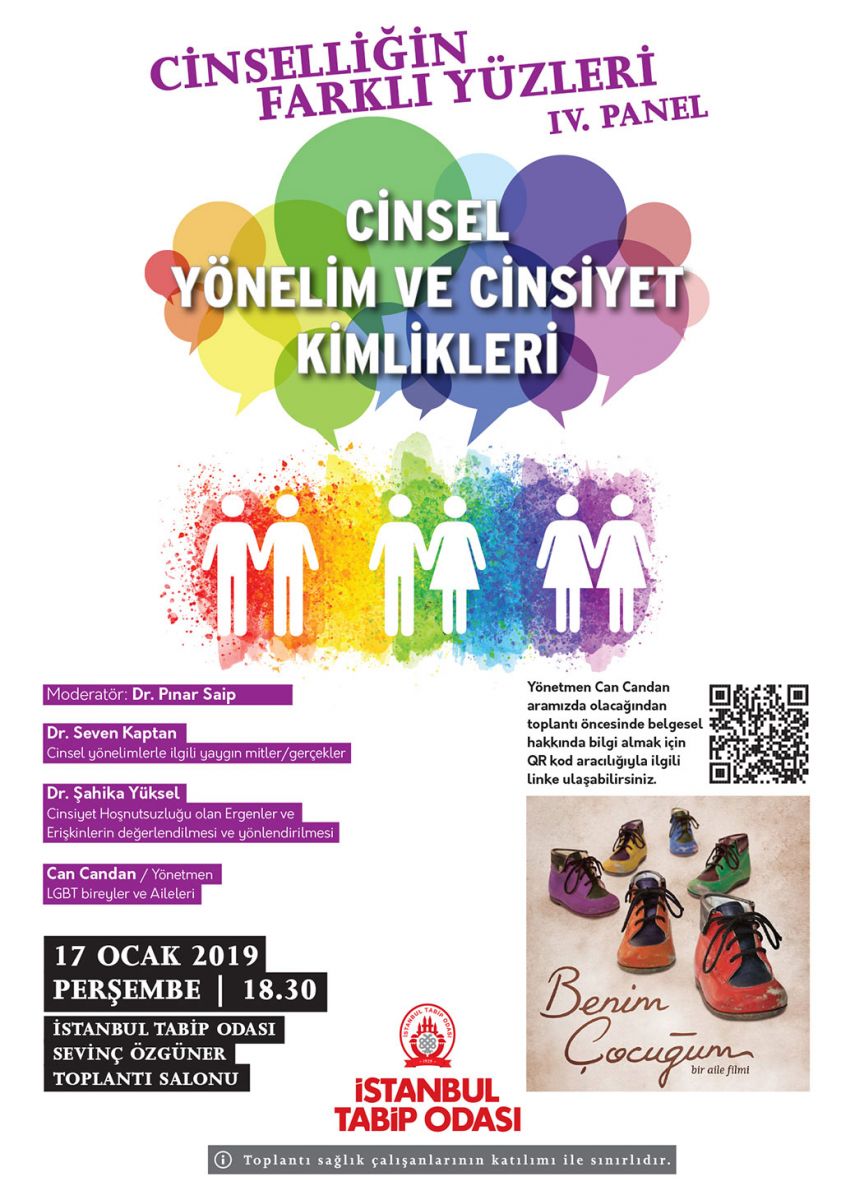 İstanbul Tabip Odası’ndan panel: Cinsel yönelim ve cinsiyet kimlikleri Kaos GL - LGBTİ+ Haber Portalı