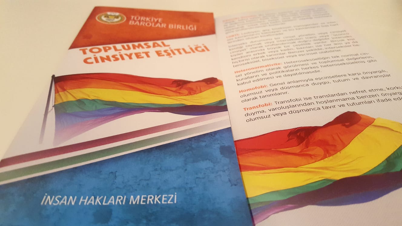 Barolar Birliği’nden “Toplumsal Cinsiyet Eşitliği” broşürü Kaos GL - LGBTİ+ Haber Portalı