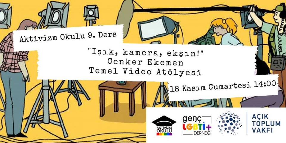 &lsquo;Işık, kamera, ekşın!&rsquo; atölyesi başvurularını bekliyor Kaos GL - LGBTİ+ Haber Portalı