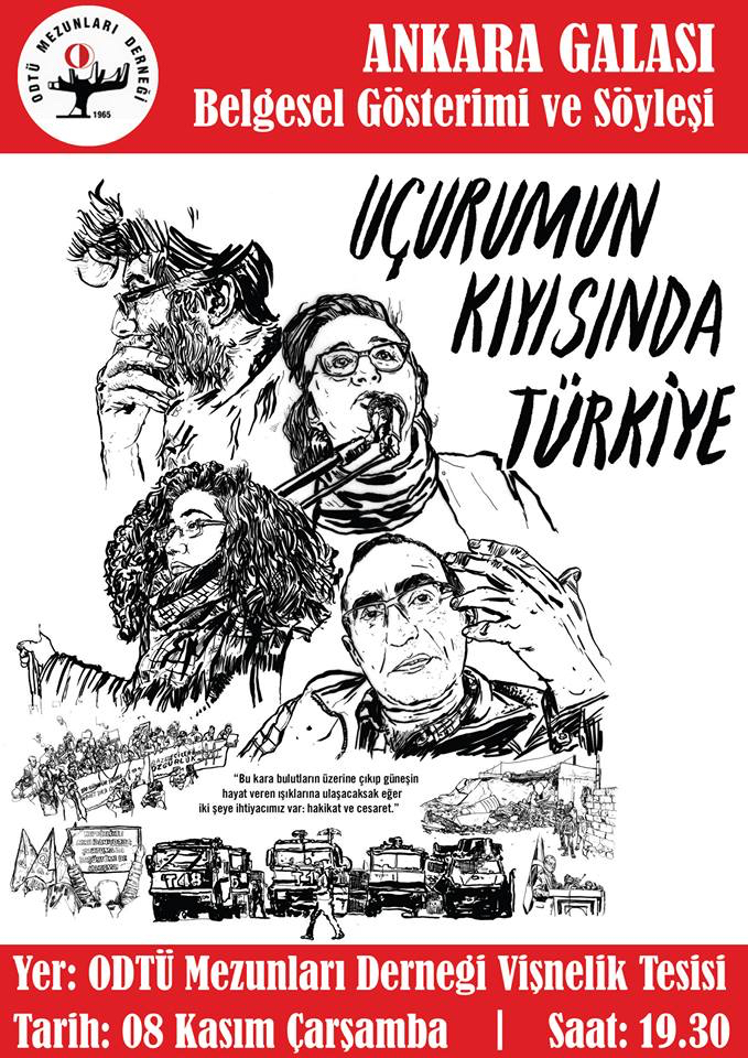 Uçurumun Kıyısında Türkiye&rsquo; Ankara&rsquo;ya geliyor Kaos GL - LGBTİ+ Haber Portalı