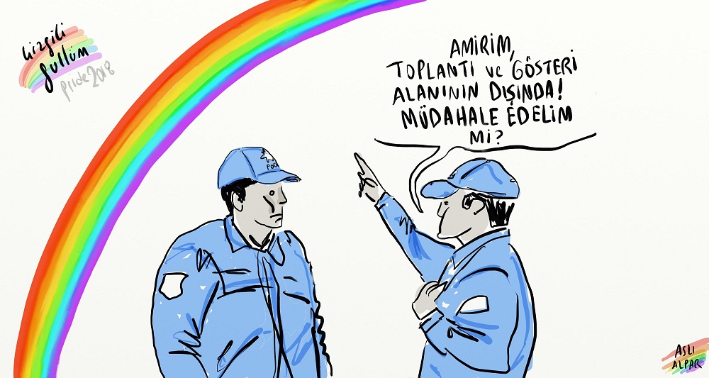 Dakika dakika İstanbul LGBTİ+ Onur Yürüyüşü Kaos GL - LGBTİ+ Haber Portalı