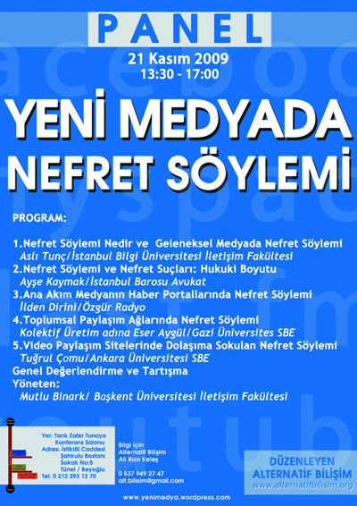 Yeni Medyada Nefret Söylemi Paneli Kaos GL - LGBTİ+ Haber Portalı