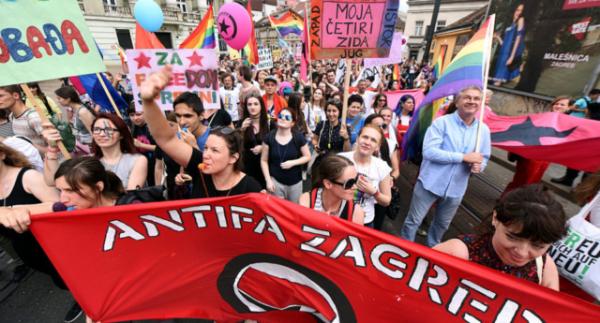 Zagreb&rsquo;te homofobik saldırıya karşı eylem Kaos GL - LGBTİ+ Haber Portalı