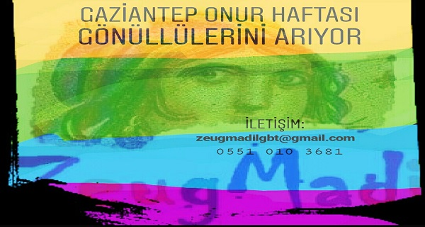 ZeugMadi Onur Haftası gönüllülerini arıyor Kaos GL - LGBTİ+ Haber Portalı