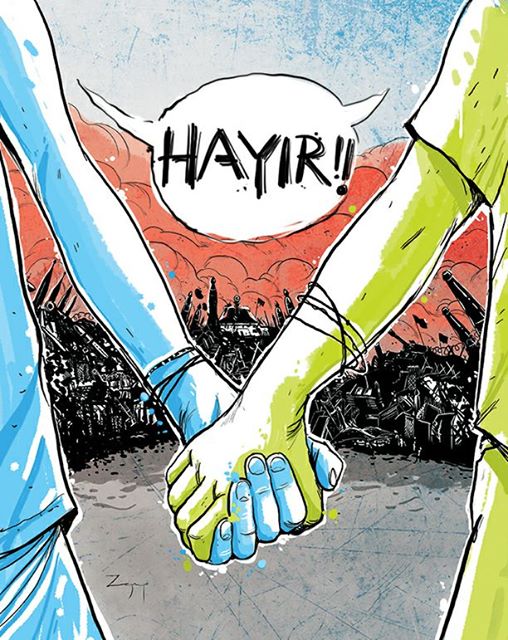 Hayır&rsquo;lı karikatürler, güneşli günler... Kaos GL - LGBTİ+ Haber Portalı