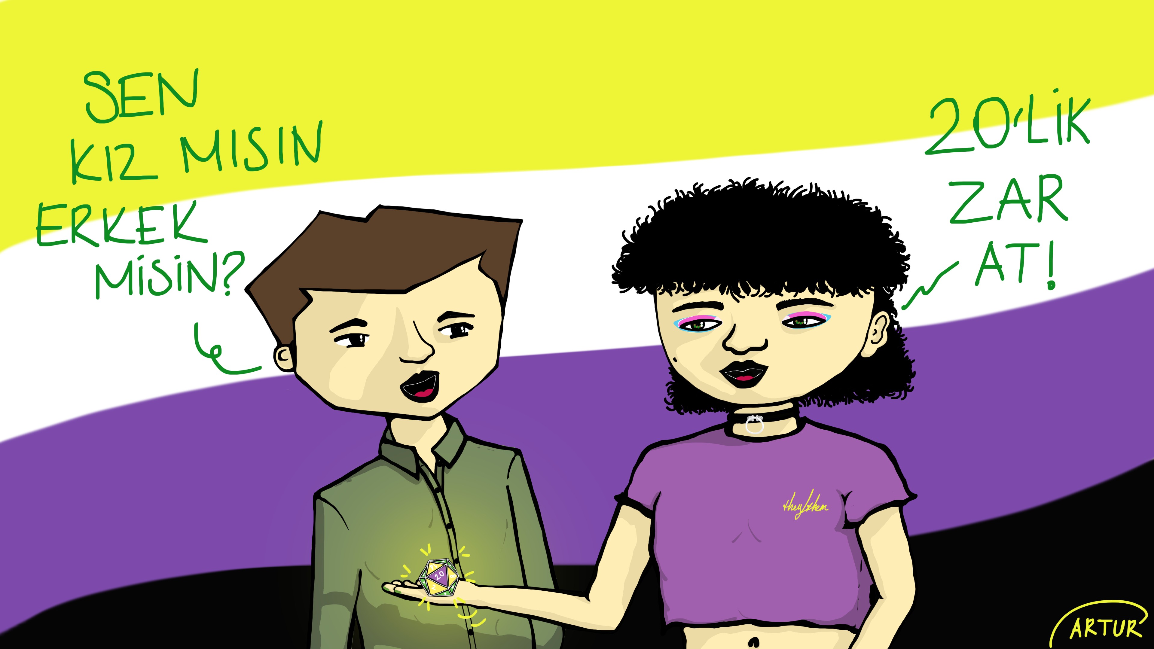 20'lik zar | Kaos GL - LGBTİ+ Haber Portalı Gökkuşağı Forumu Köşe Yazısı