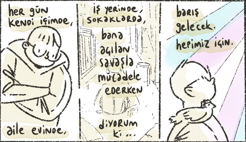 Bizim barışımız | Kaos GL - LGBTİ+ Haber Portalı Gökkuşağı Forumu Köşe Yazısı